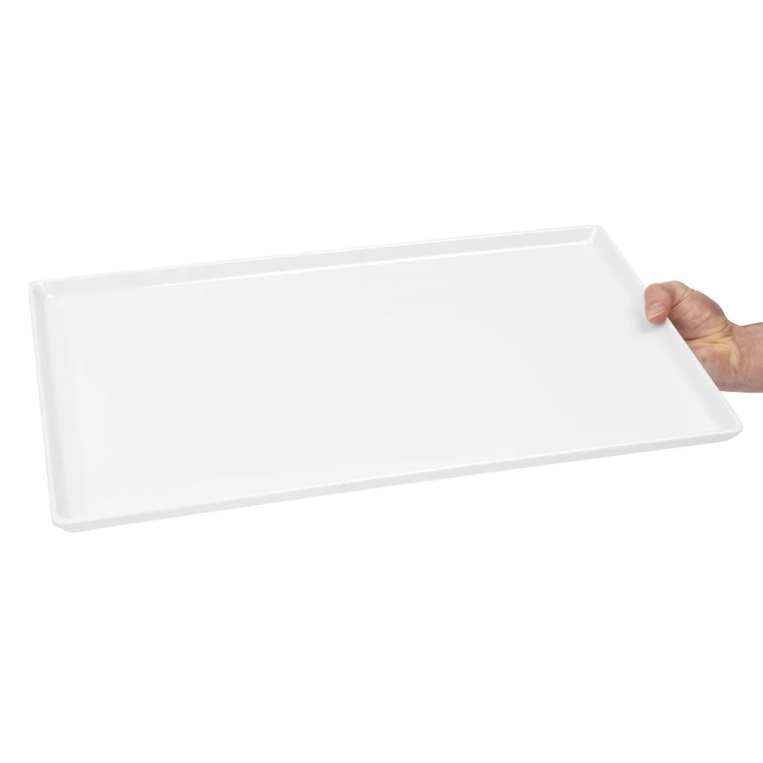 APS Float White Melamine Tray GN 1/1 - Image 7