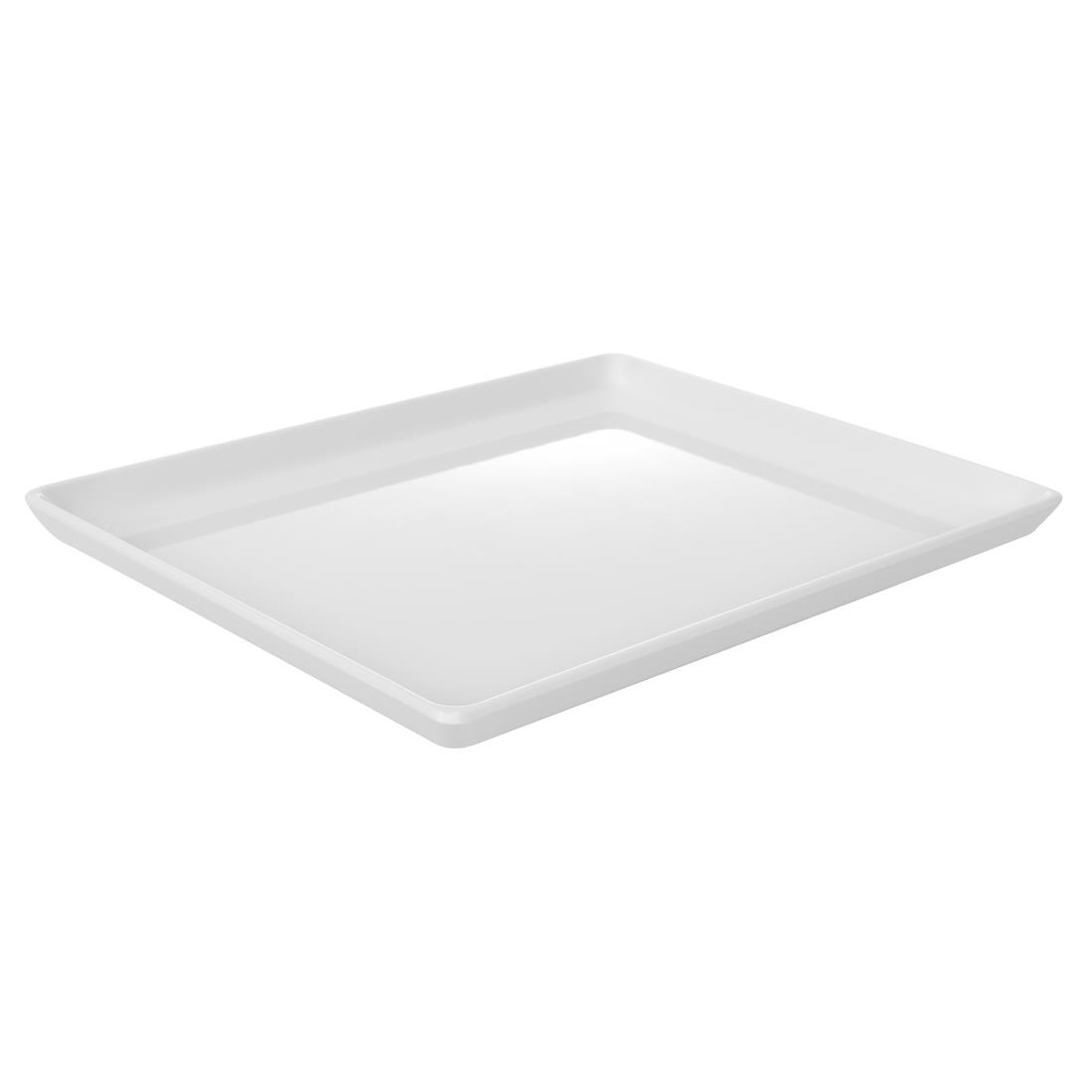 APS Float White Melamine Tray GN 1/2