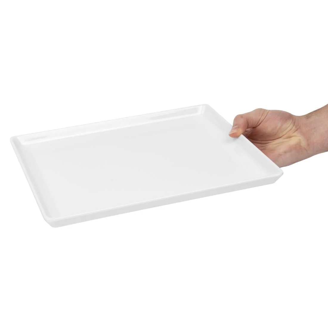 APS Float White Melamine Tray GN 1/2 - Image 7