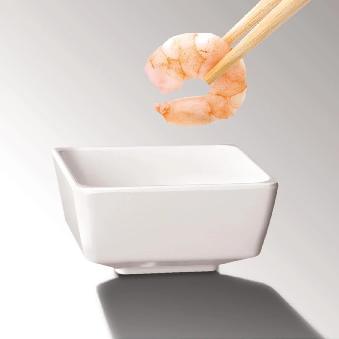 APS Float Square Dipping Bowl White 2in - Image 2