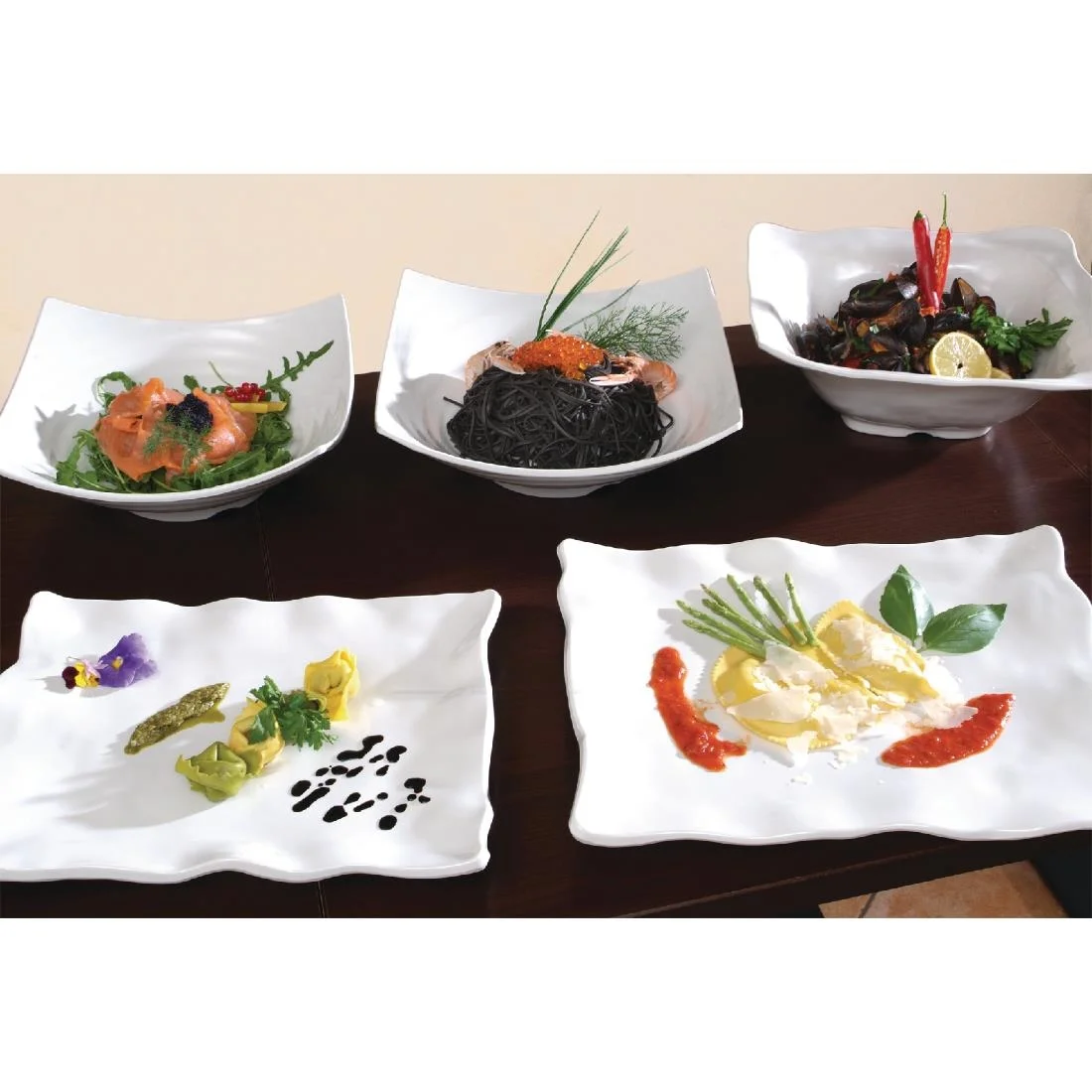 APS Global Melamine Dish 400mm - Image 2