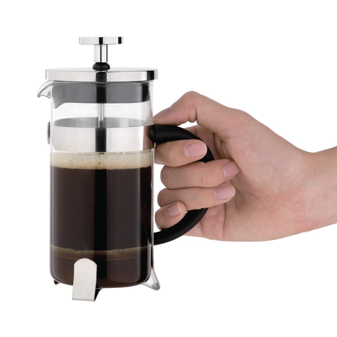 Olympia Stainless Steel Cafetiere 3 Cup