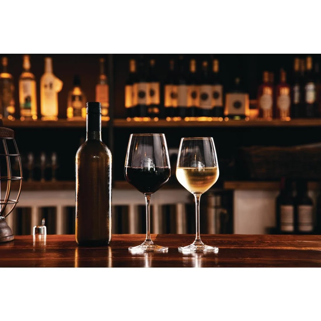 Olympia Chime Crystal Wine Glasses 495ml