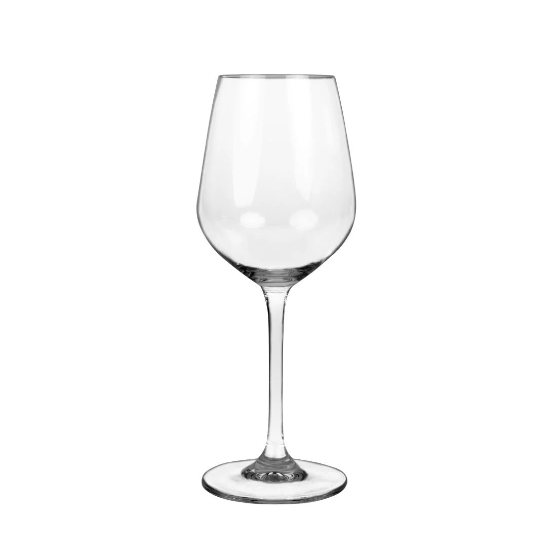 Olympia Chime Crystal Wine Glasses 365ml