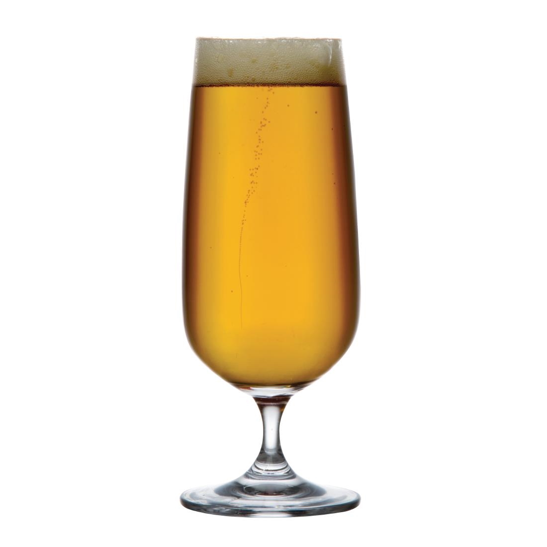 Olympia Bar Collection Crystal Stemmed Beer Glasses 410ml