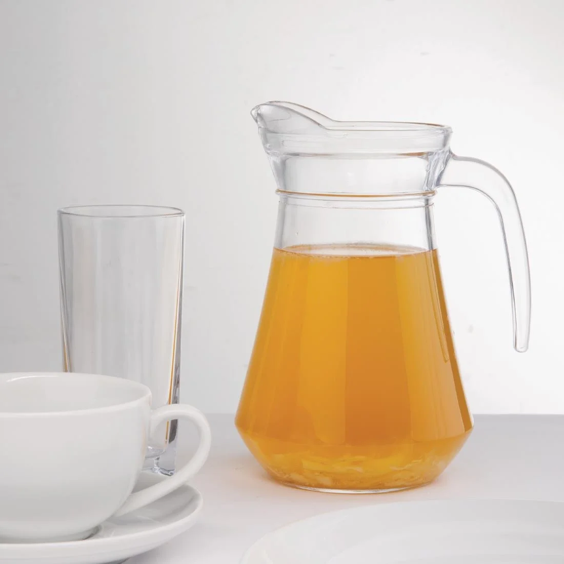 Olympia Glass Jugs 1Ltr - Image 5