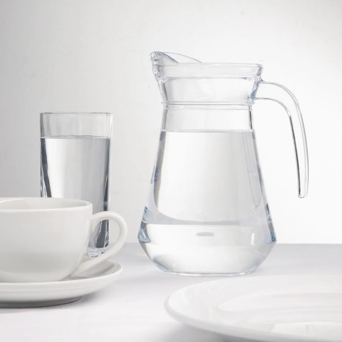 Olympia Glass Jugs 1Ltr - Image 4