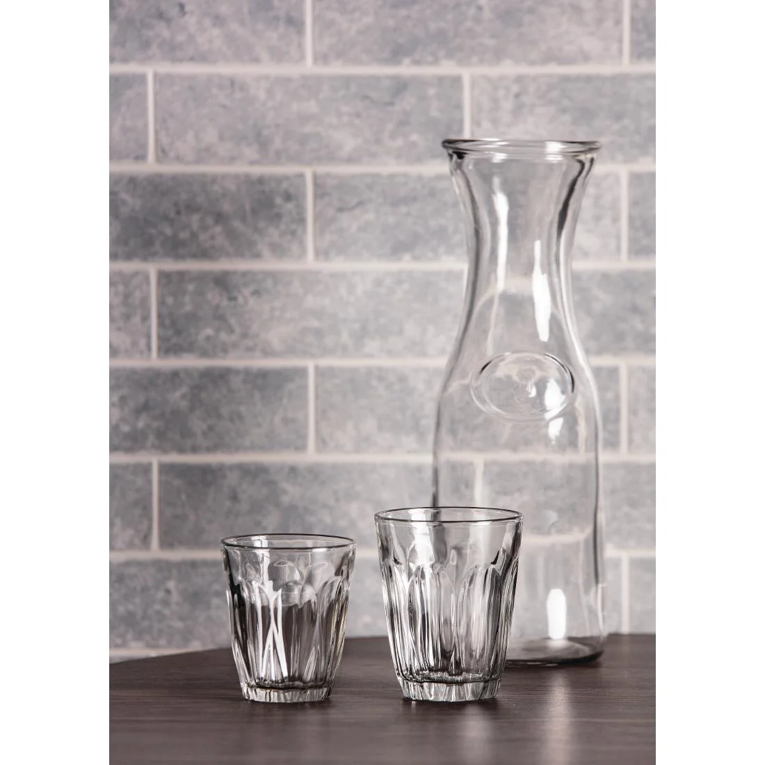 Olympia Glass Carafe 1Ltr
