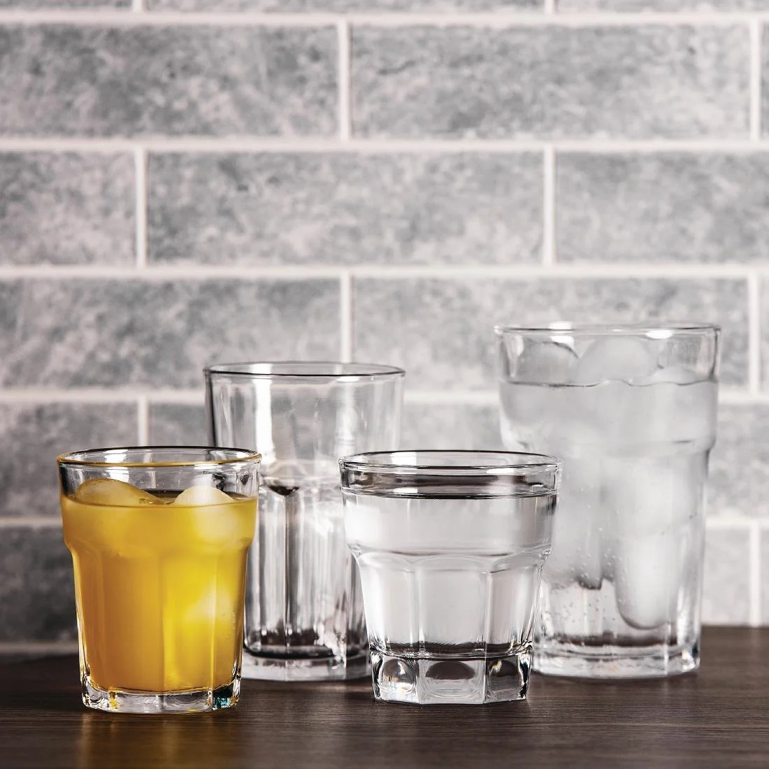 Olympia Orleans Highball Glasses 425ml