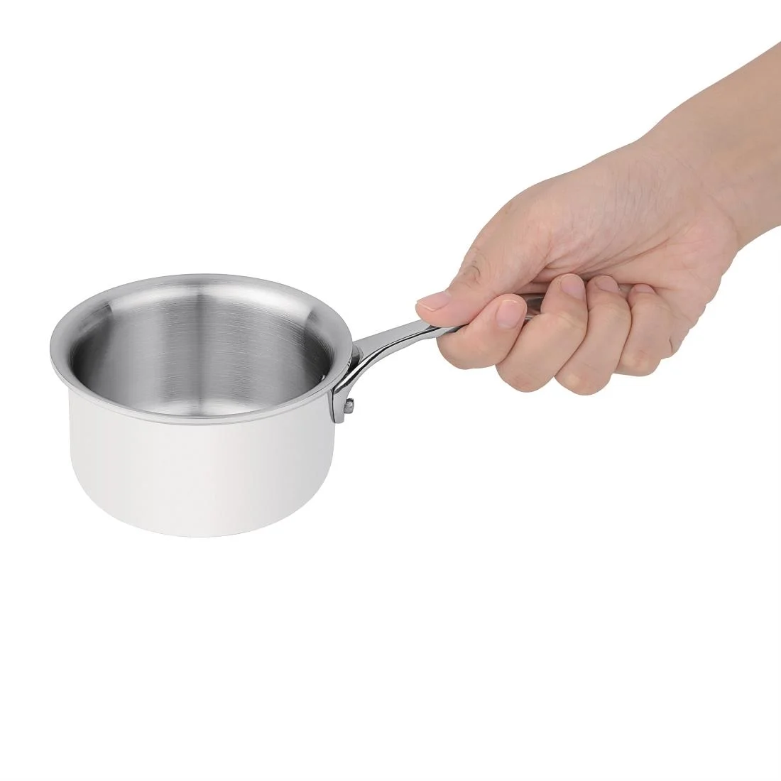 Vogue Tri Wall Mini Saucepan 330ml - Image 4