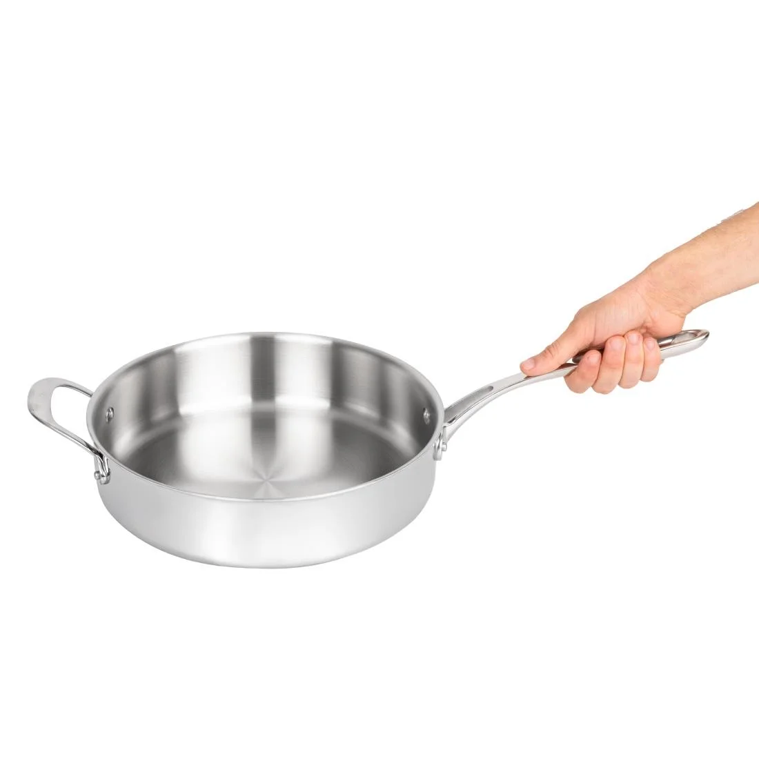 Vogue Tri Wall Saute Pan 280mm - Image 7