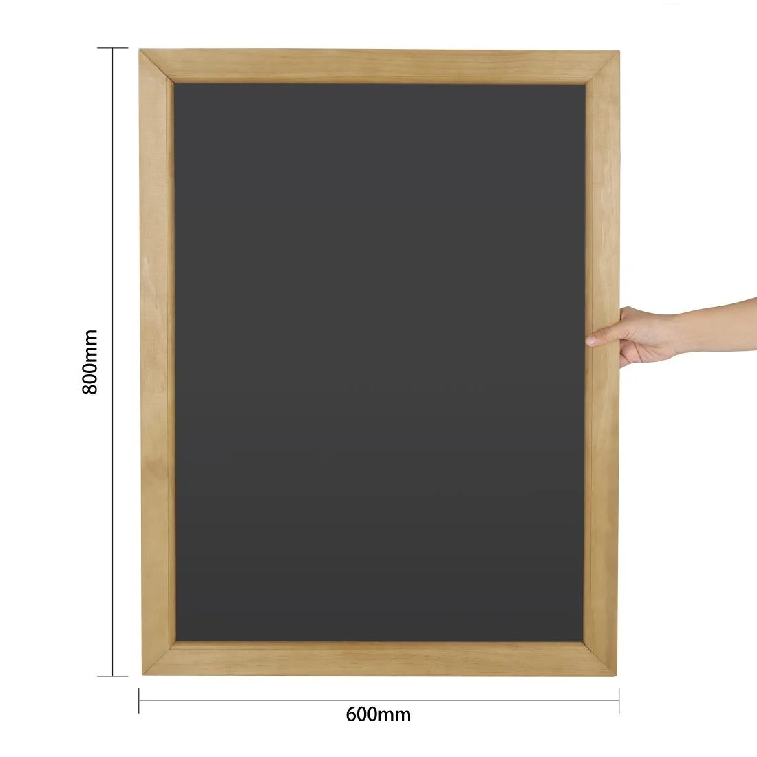 Olympia Wall Mounted Chalkboard 600 x 800mm - Image 6