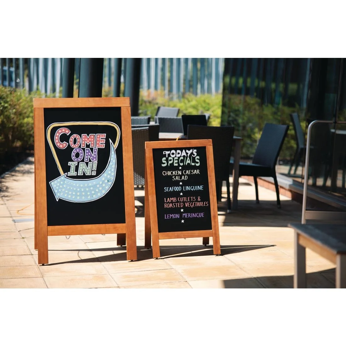 Olympia Pavement Board 850 x 500mm Wood Framed - Image 2
