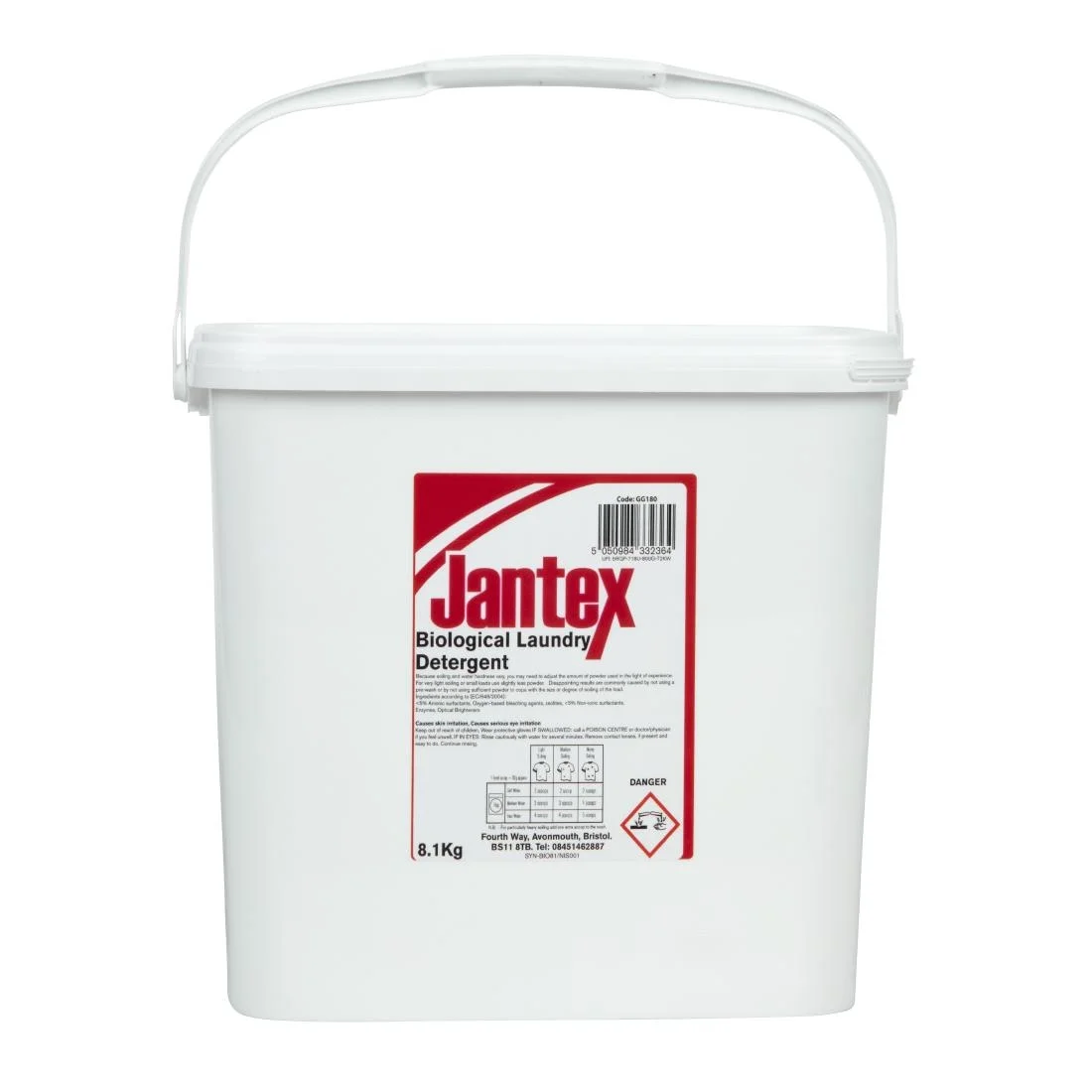 Jantex Biological Laundry Detergent 8.1kg