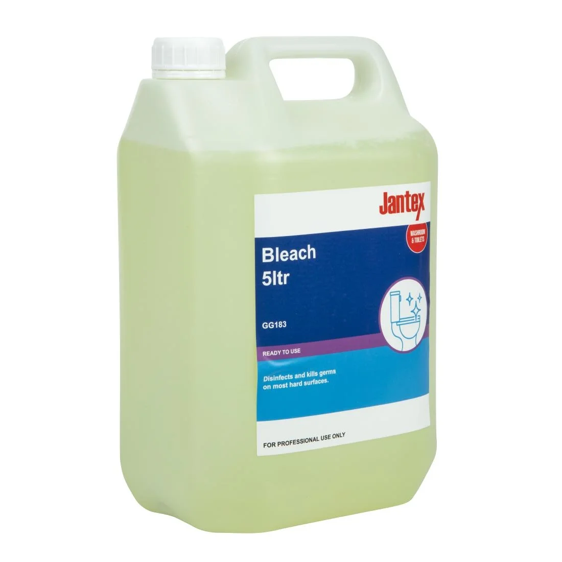Jantex Sodium Hypochlorite Bleach 5 Litre - Image 2