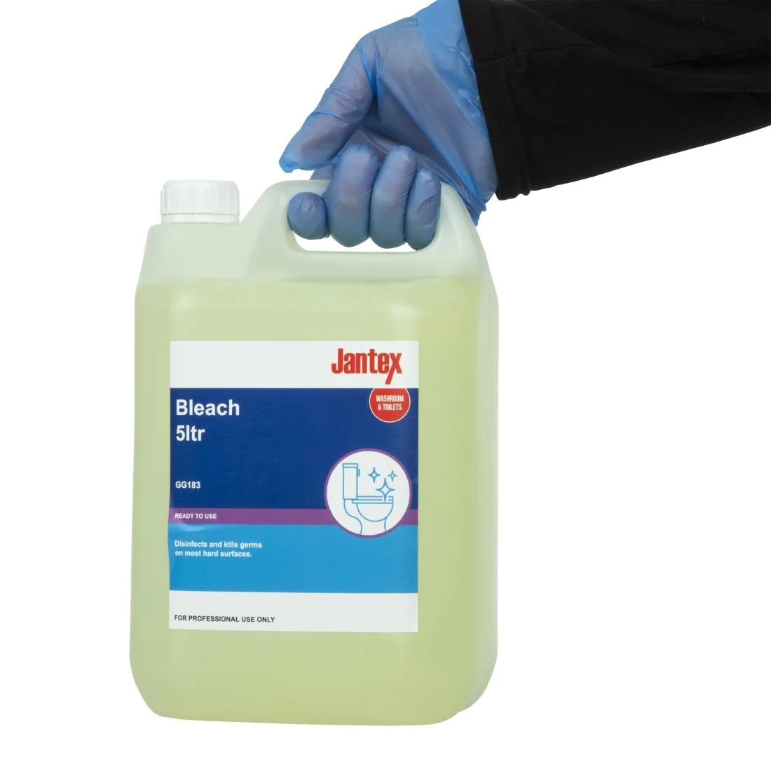 Jantex Sodium Hypochlorite Bleach 5 Litre - Image 4