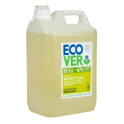 Ecover Lemon and Aloe Vera Washing Up Liquid 5 Litre - Image 8