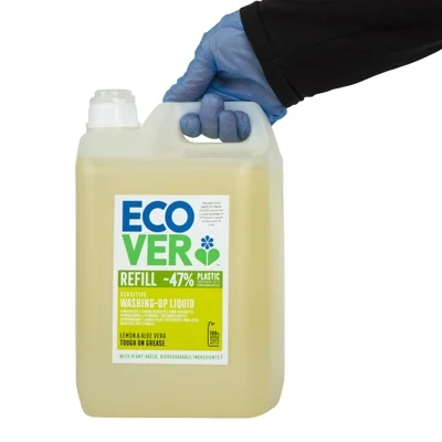 Ecover Lemon and Aloe Vera Washing Up Liquid 5 Litre - Image 11