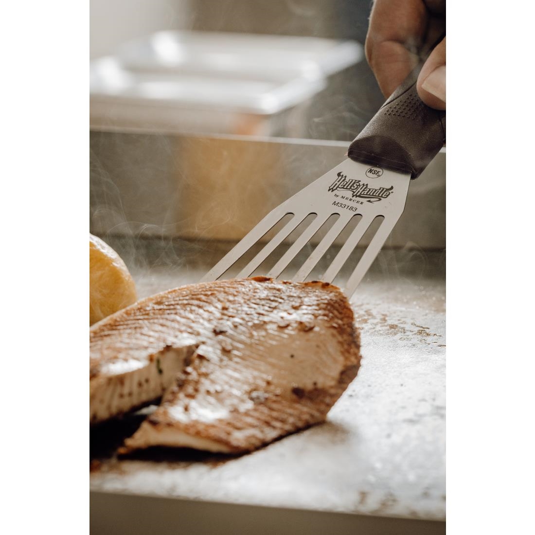 Mercer Culinary Hells Handle Heat Resistant Fish Turner