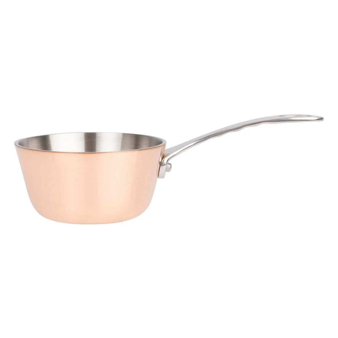 Vogue Mini Copper Tri Wall Saute Pan 85mm - Image 3