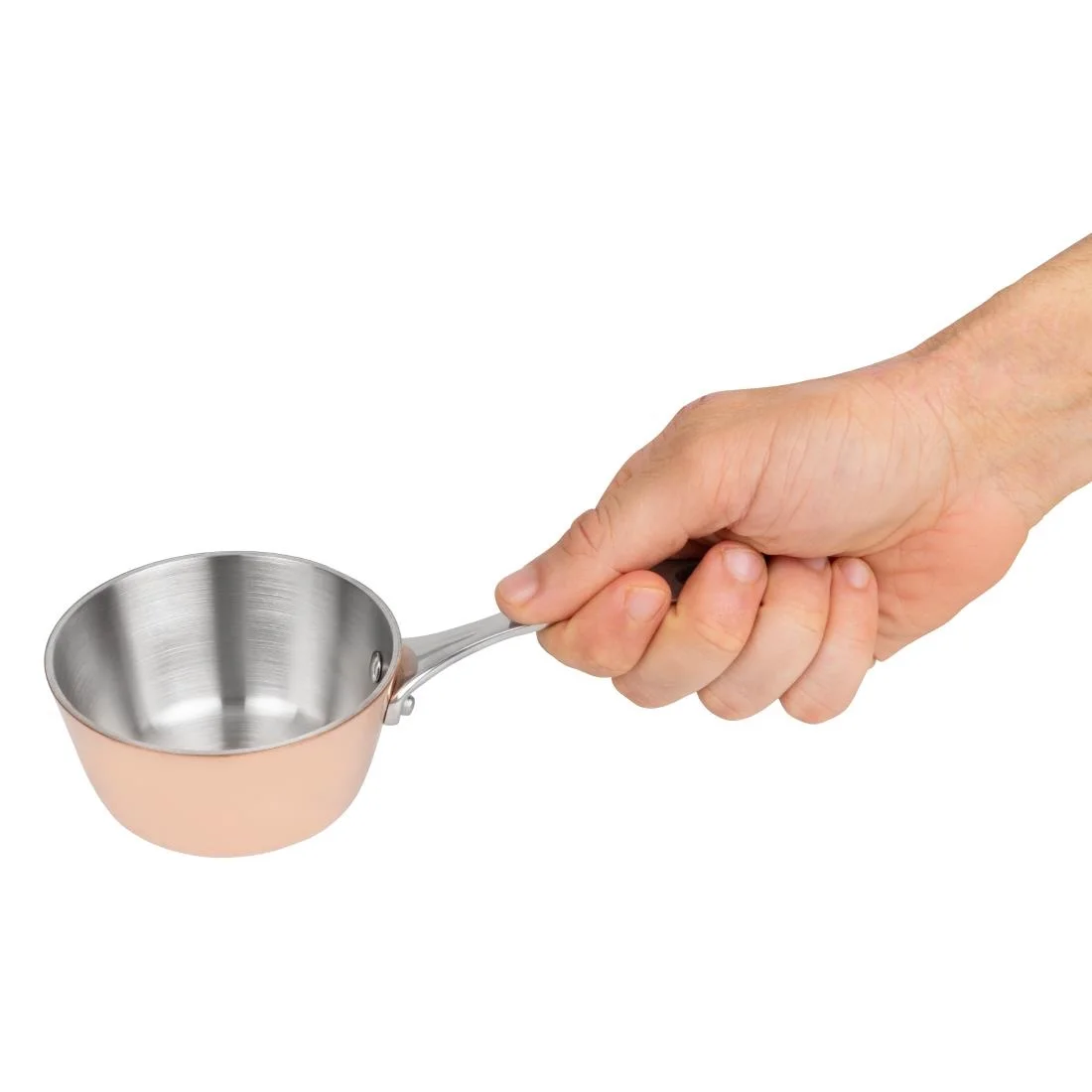Vogue Mini Copper Tri Wall Saute Pan 85mm - Image 7