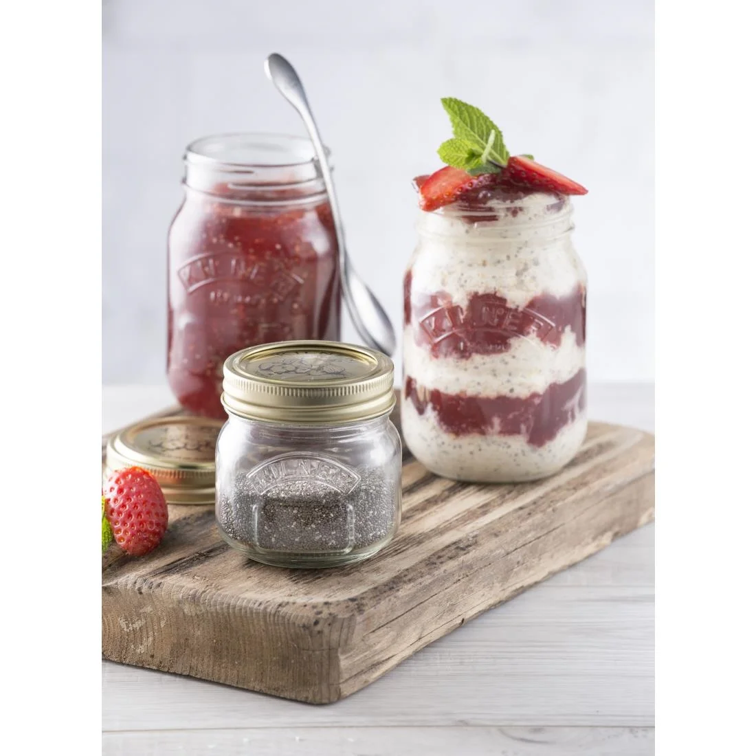 Kilner Screw Top Preserve Jar 250ml - Image 2