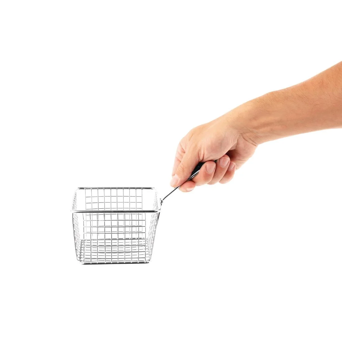 Olympia Chip basket Square with handle Large - Image 4