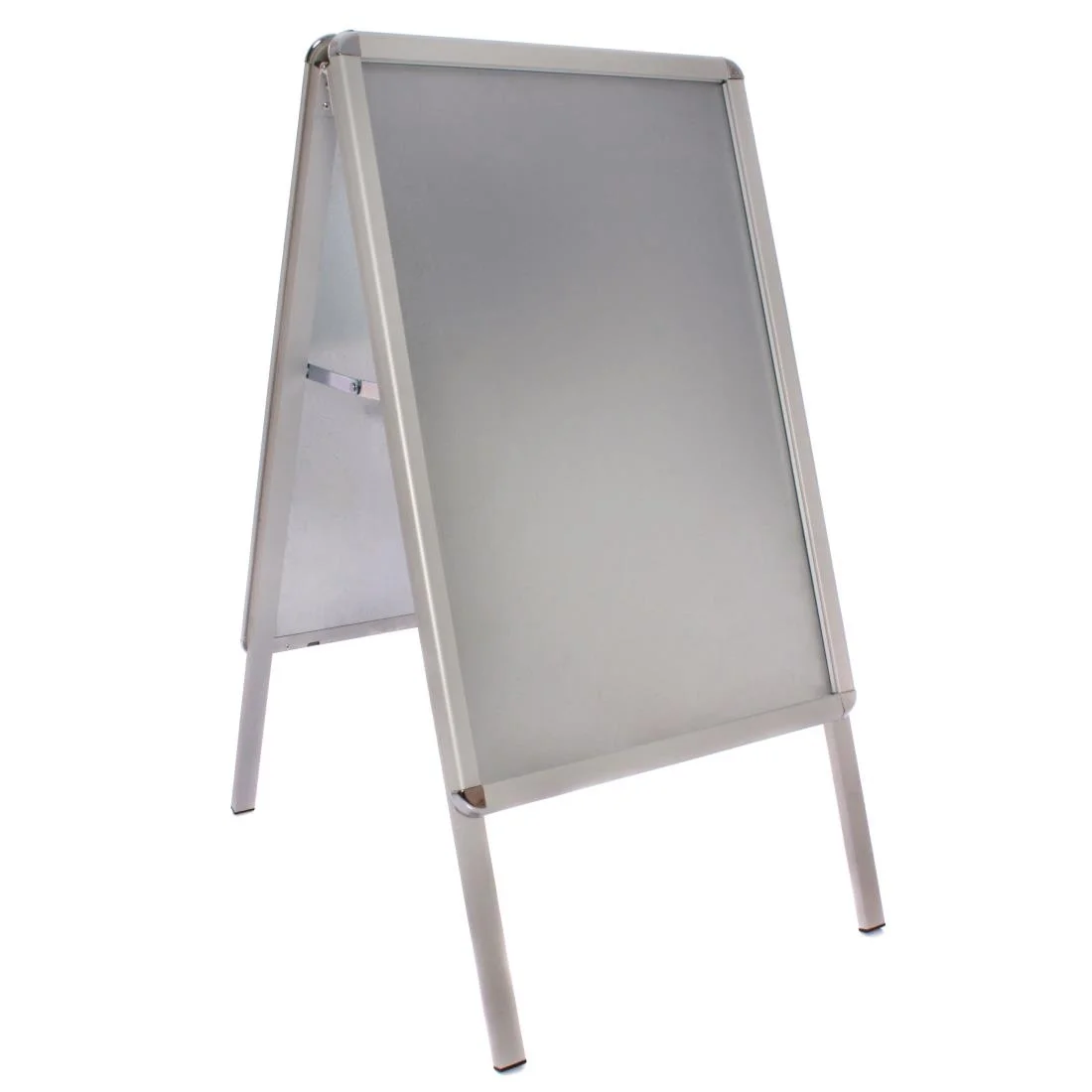 Olympia Clip Frame Pavement Sign 910 x 463mm Aluminium - Image 1