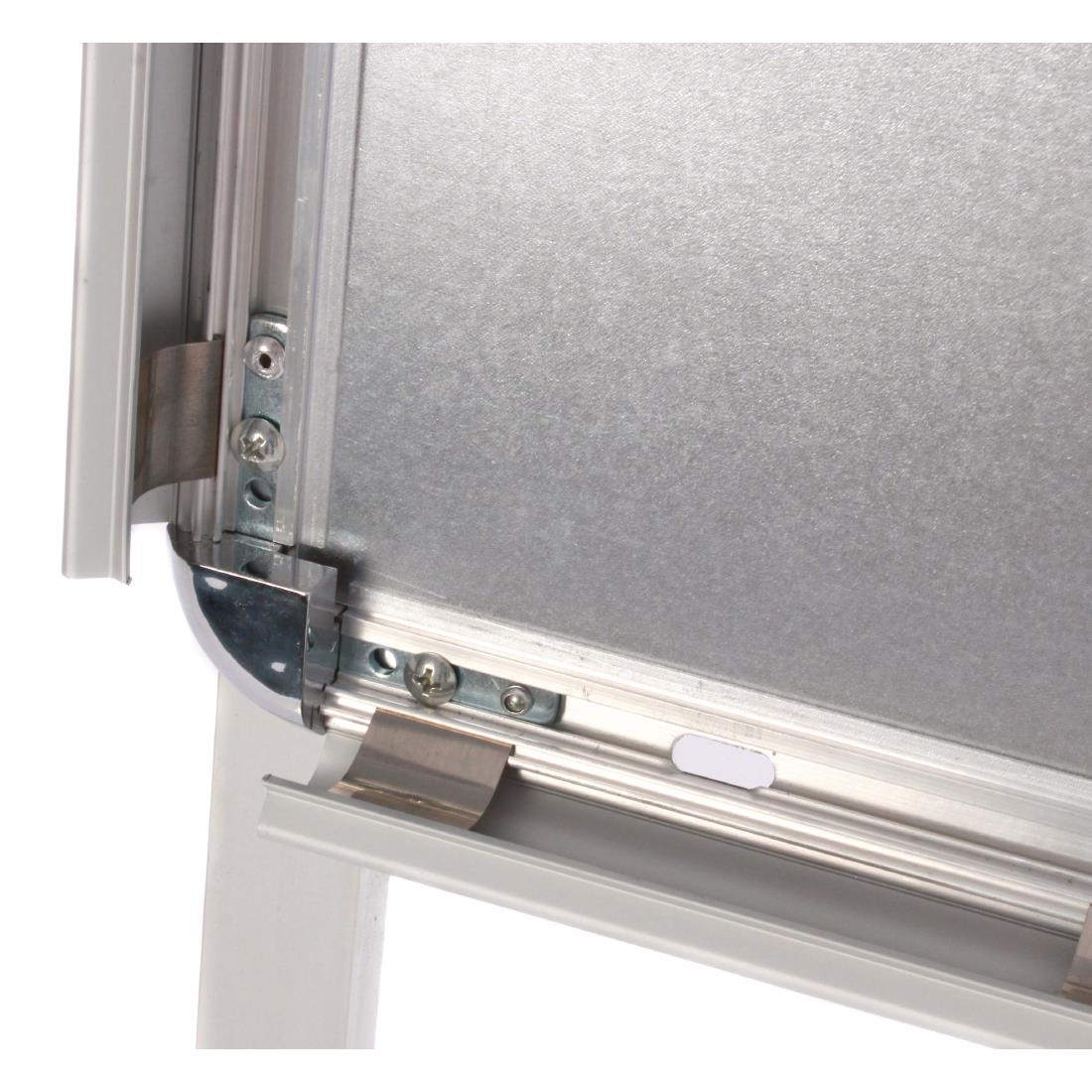 Olympia Clip Frame Pavement Sign 910 x 463mm Aluminium