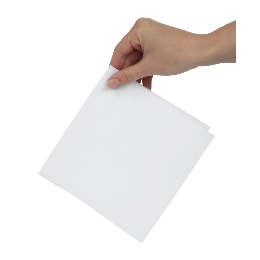 White Lunch Napkins 330 x 330mm - Image 3
