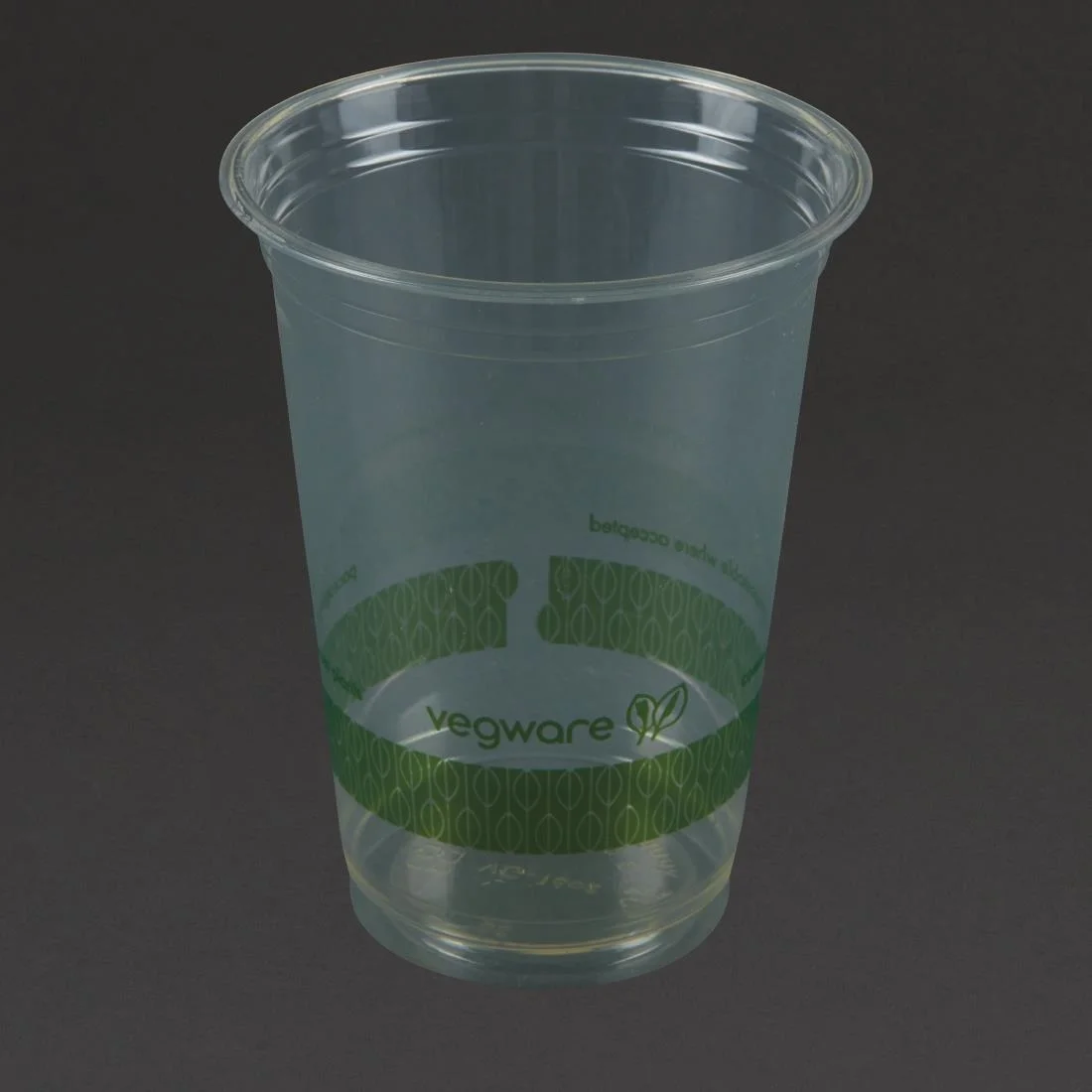 Vegware Compostable PLA Cold Cup 96-Series 16oz (1000 Pack) - Image 2