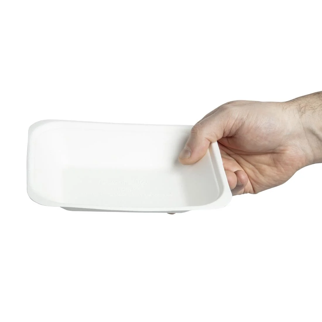 Vegware Compostable Bagasse Chip Trays 175mm (Pack of 500) - Image 4