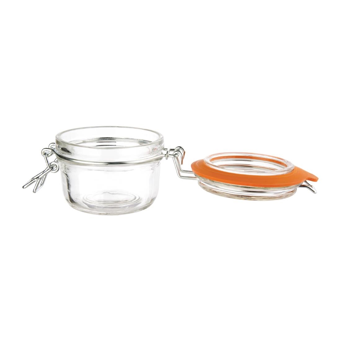 Six Vogue Preserve Jars 125ml