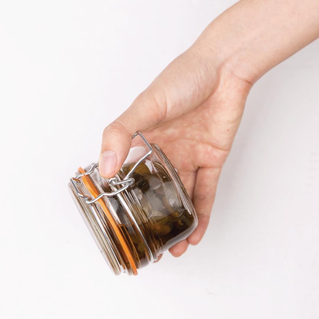 Six Vogue Preserve Jars 125ml