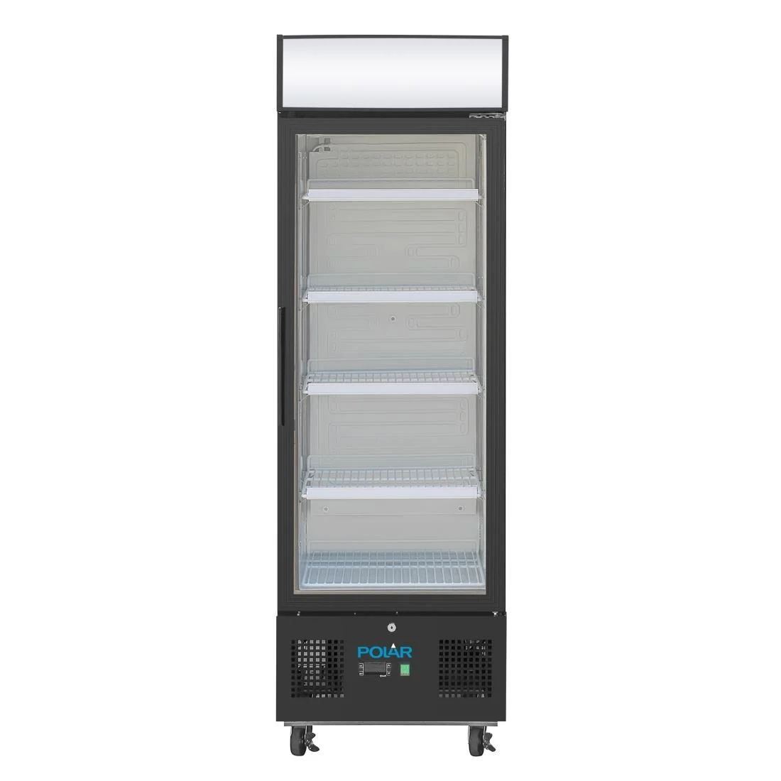 Polar G-Series Upright Display Fridge 218Ltr Black - Image 3