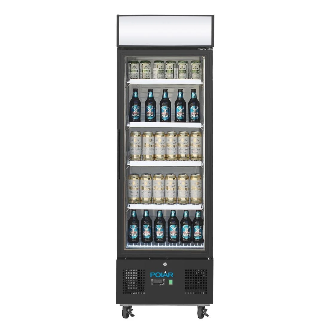 Polar G-Series Upright Display Fridge 218Ltr Black - Image 5
