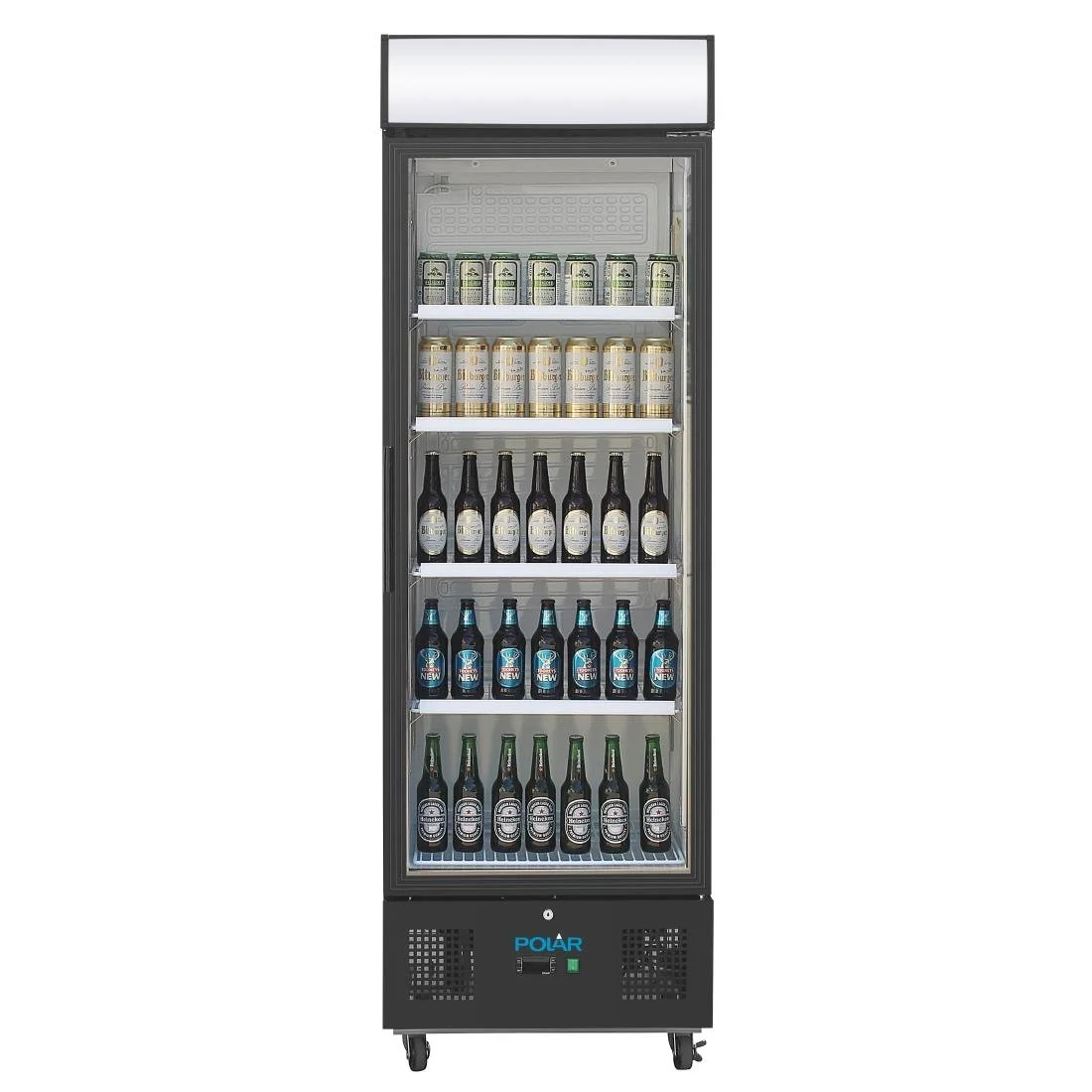 Polar G-Series Upright Display Fridge 368Ltr Black - Image 5