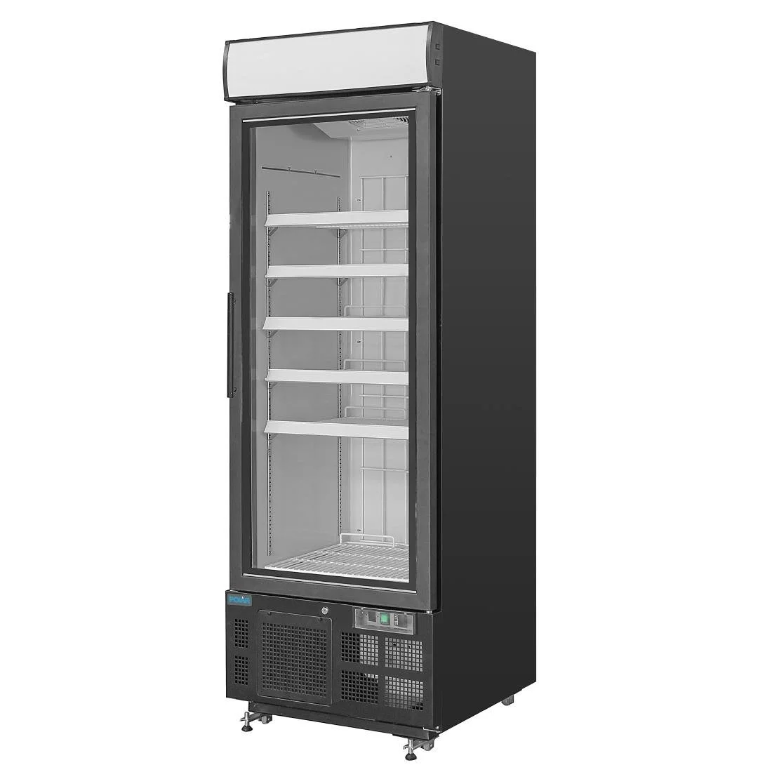 Polar G-Series Upright Display Freezer 412Ltr Black - Image 2