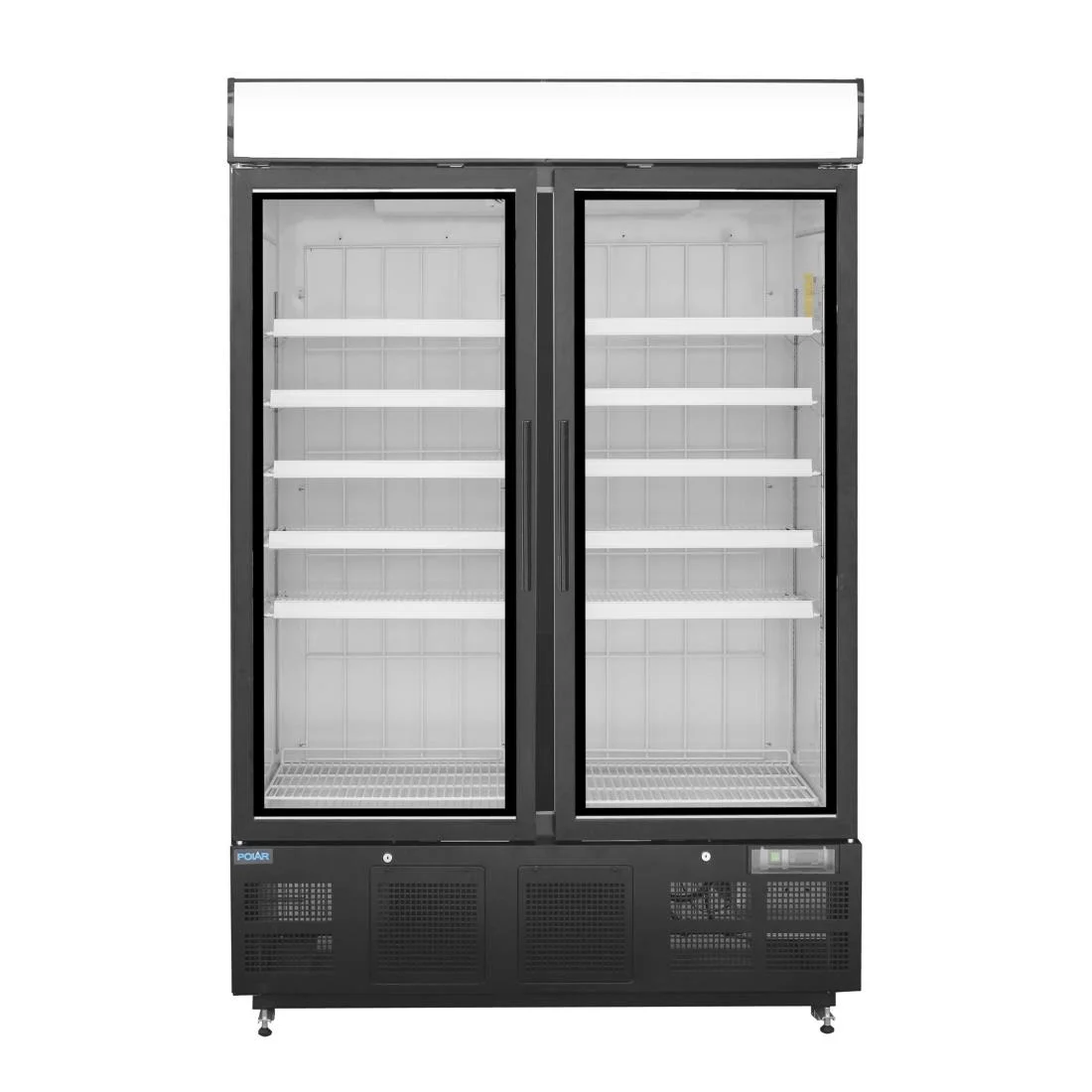 Polar G-Series Upright Display Freezer 920Ltr Black - Image 3