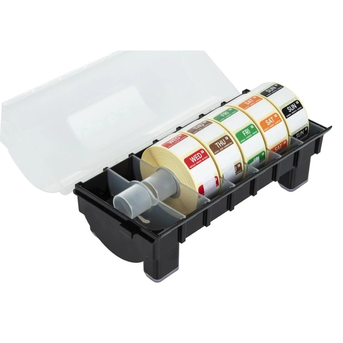Removable Colour Coded Food Labels with 1" Dispenser - Image 4