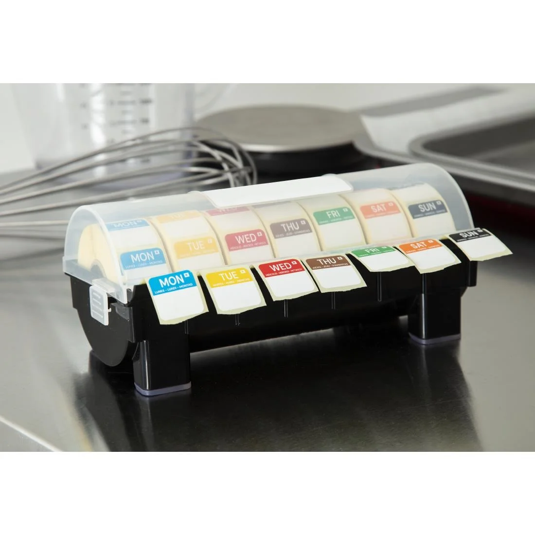 Removable Colour Coded Food Labels with 1" Dispenser - Image 6