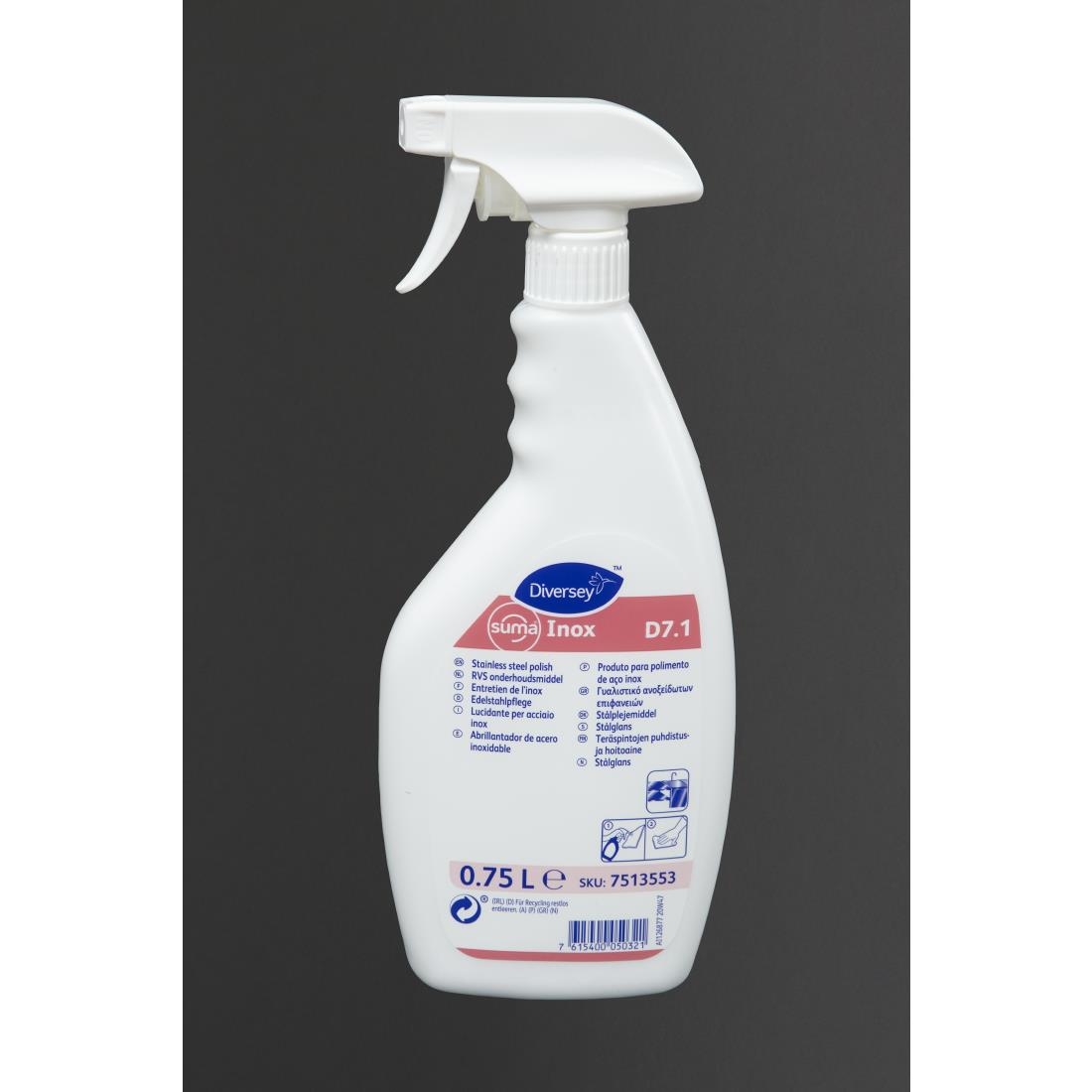 Suma Inox D7.1 Stainless Steel Polish 750ml
