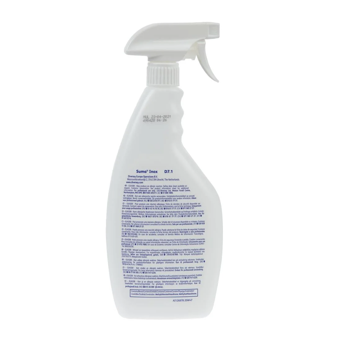 Suma Inox D7.1 Stainless Steel Polish 750ml - Image 4