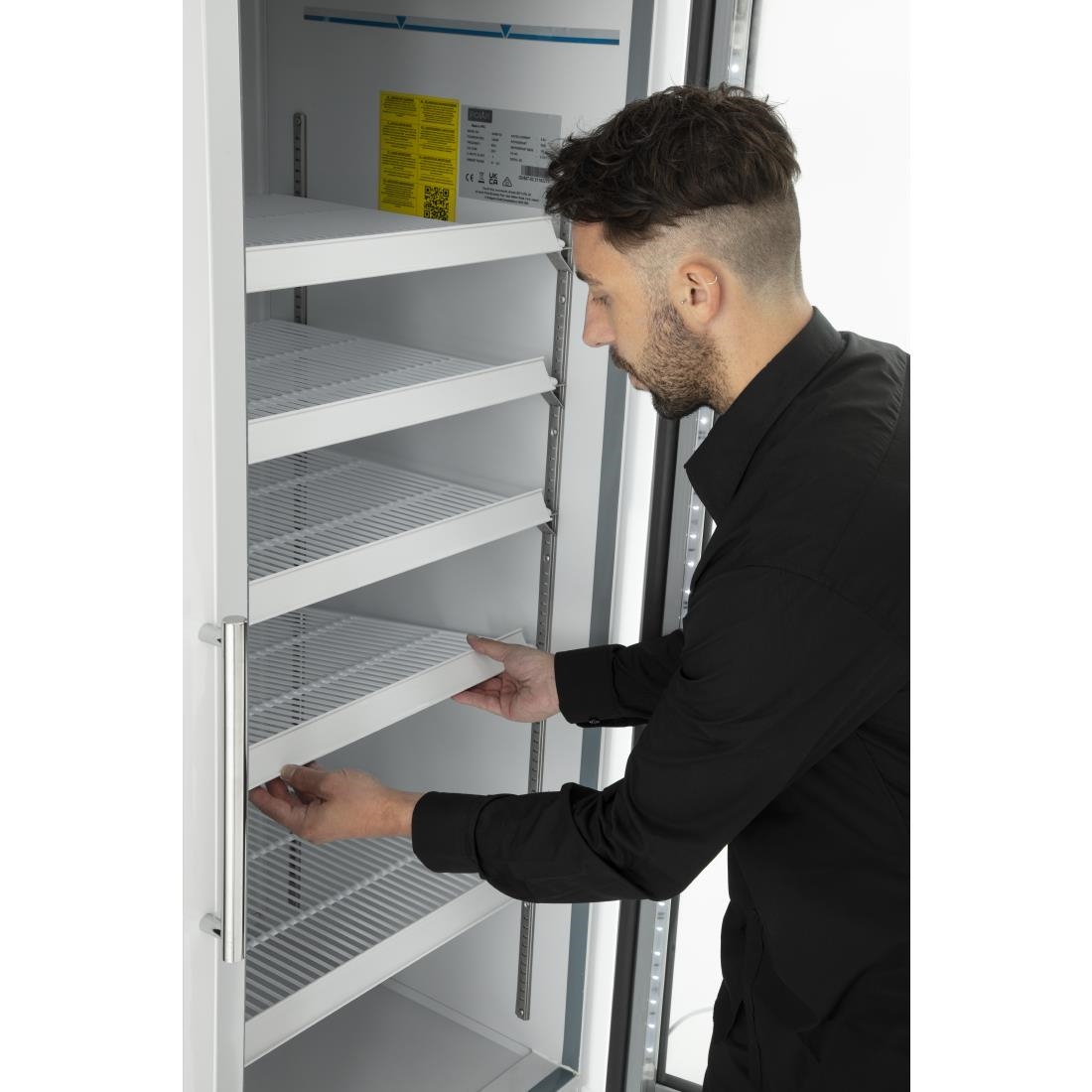 Polar Display Freezer with Light Box 920Ltr