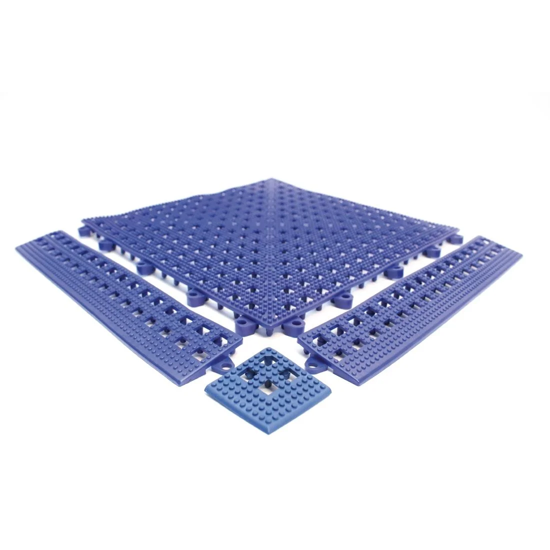 Coba Blue Male Edge Flexi-Deck Tiles - Image 2