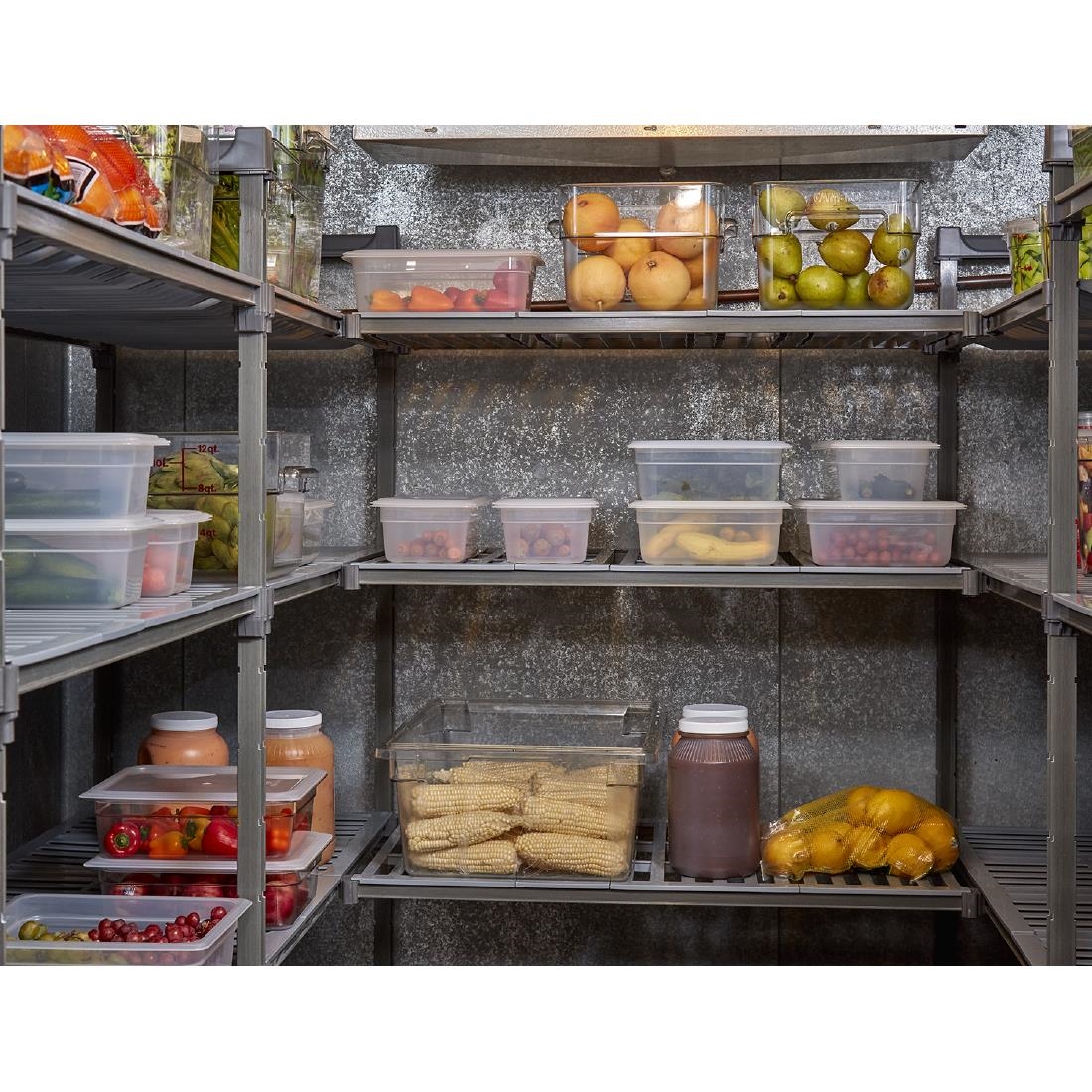Cambro Camshelving Basics Vented 4 Shelf Unit 910mm