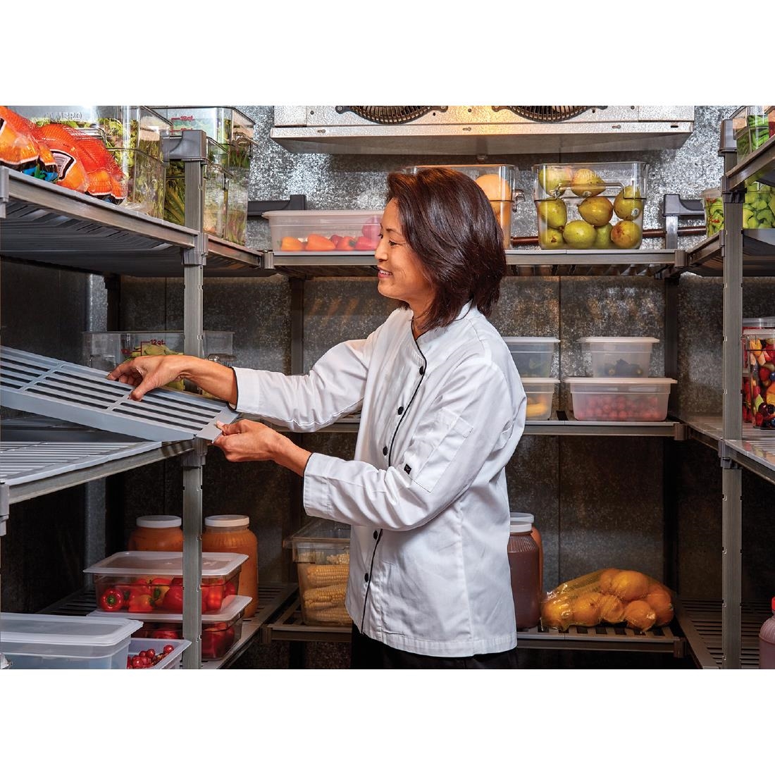 Cambro Camshelving Basics Vented 4 Shelf Unit 910mm
