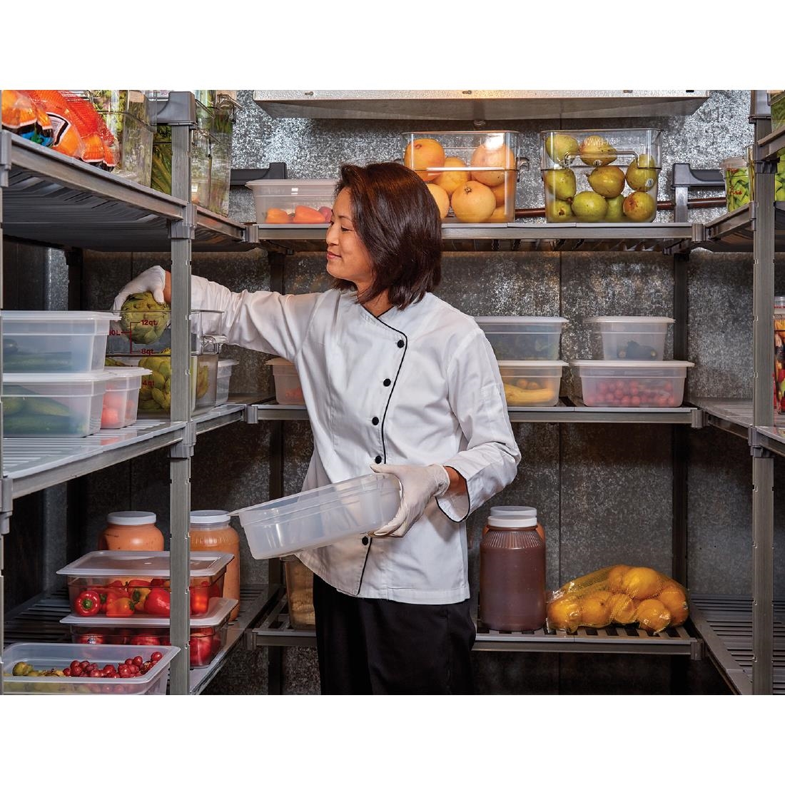 Cambro Camshelving Basics Vented 4 Shelf Unit 910mm