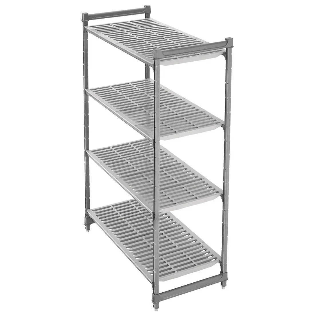 Cambro Camshelving Basics Vented 4 Shelf Unit 1220mm
