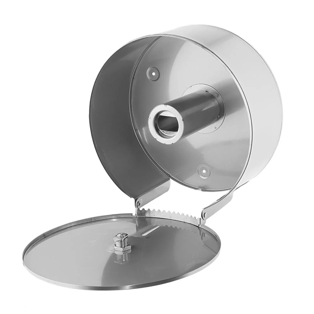 Jantex Stainless Steel Jumbo Roll Tissue Dispenser - Image 2